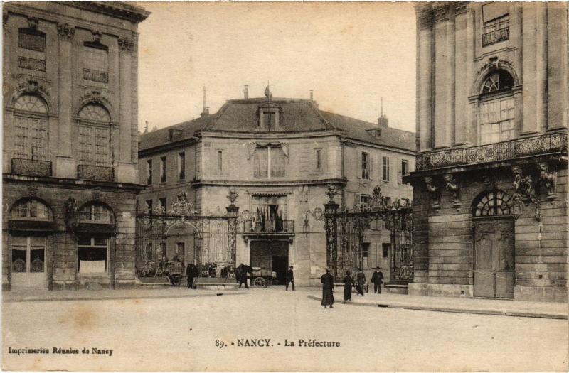 Carte postale ancienne Nancy la Prefecture à Nancy