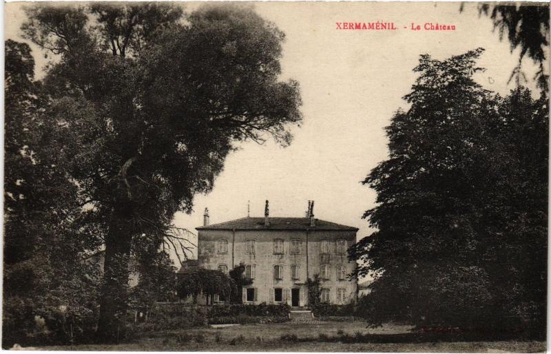 Carte postale ancienne Xermamenil le chateau