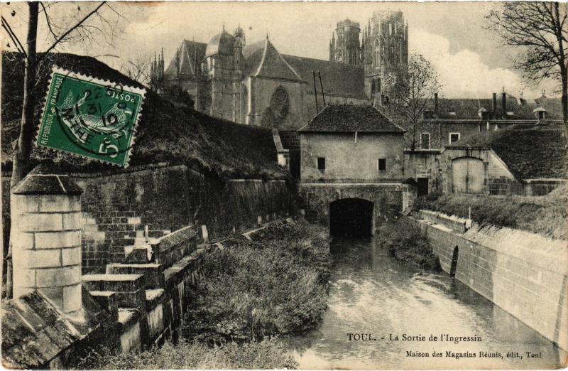 Carte postale ancienne Toul Sortie de l'Ingressin