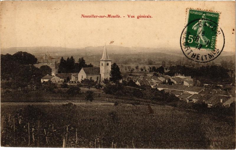 Carte postale ancienne Neuviller vue generale