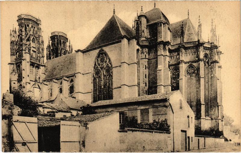 Carte postale ancienne Toul Cathedrale