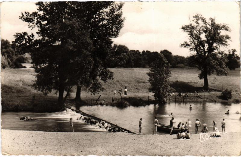 Carte postale ancienne Toul la baignade
