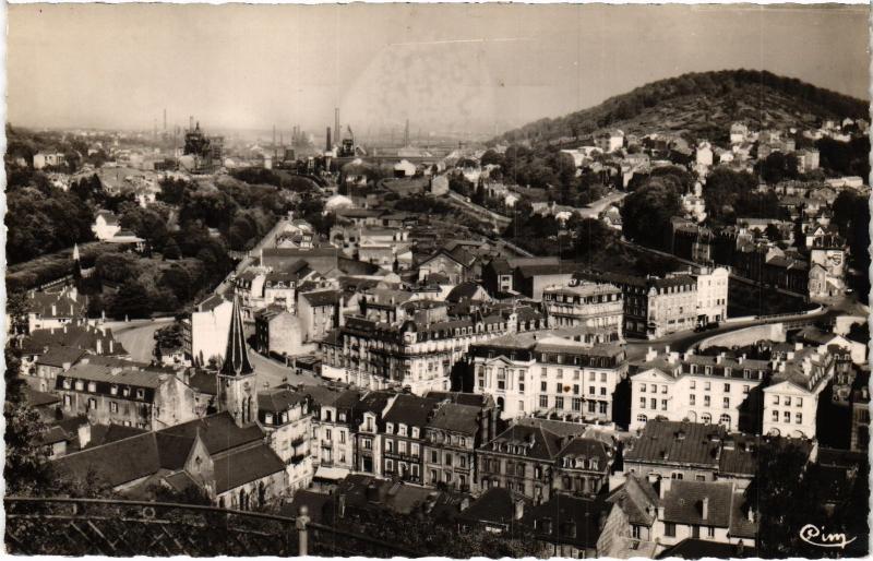 Carte postale ancienne Longwy vue generale à Longwy