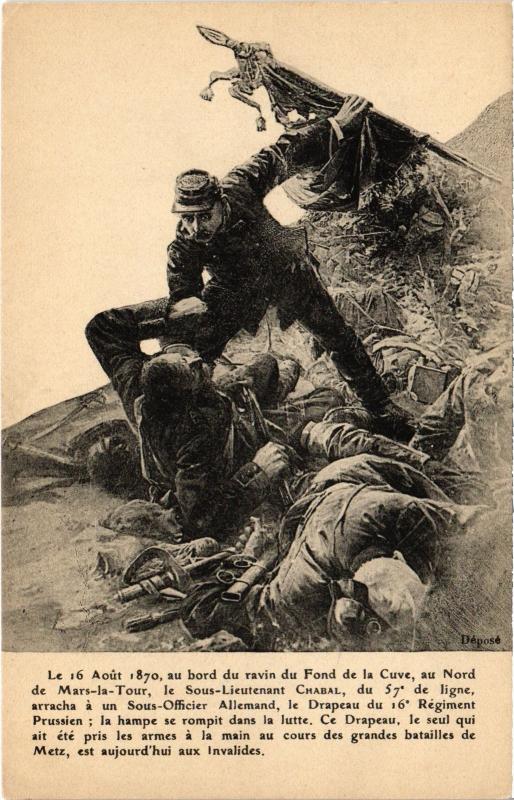 Carte postale ancienne Au bord du ravin du Fond de la Cuve