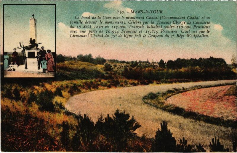 Carte postale ancienne Mars la Tour Fond de la Cuve à Mars-la-Tour