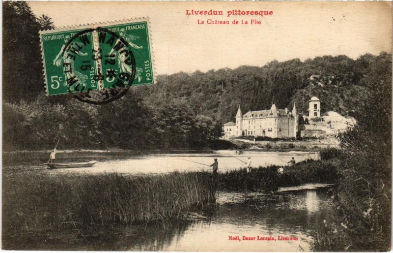 Carte postale ancienne Chateau de La Flie