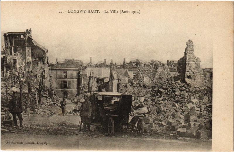 Carte postale ancienne Longwy la ville à Longwy