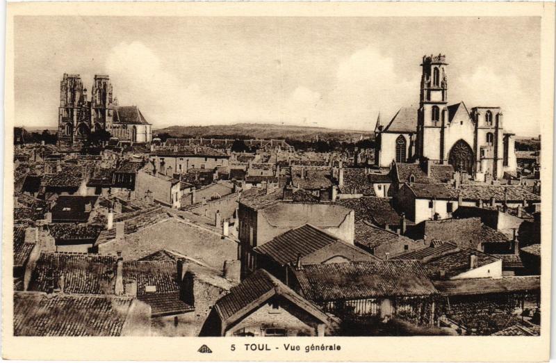 Carte postale ancienne Toul vue generale