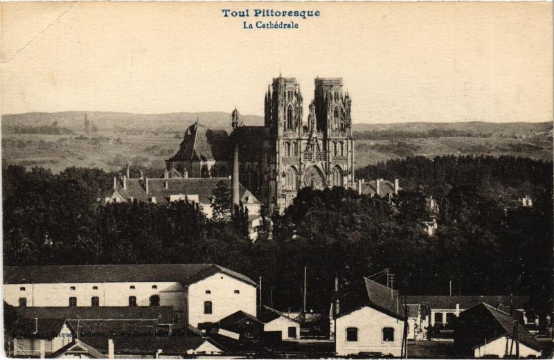 Carte postale ancienne Toul cathedrale