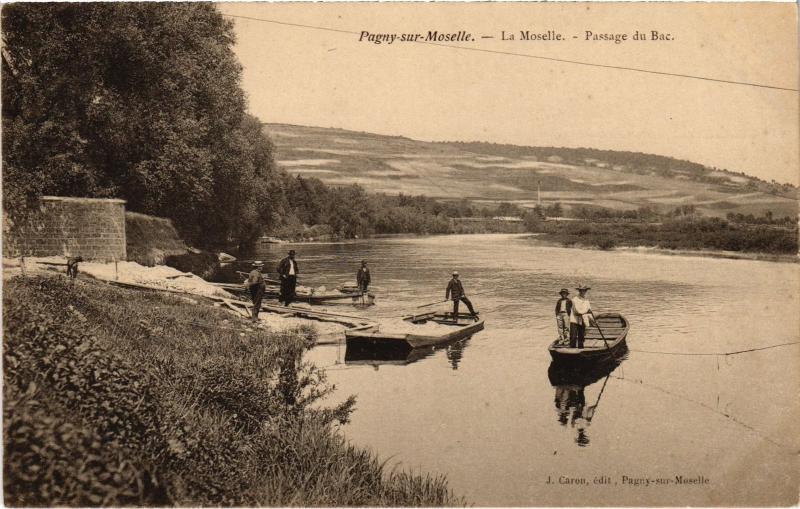 Carte postale ancienne Pagny la Moselle