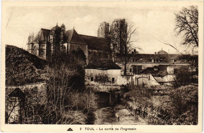 Carte postale ancienne Toul Sortie de l'Ingressin