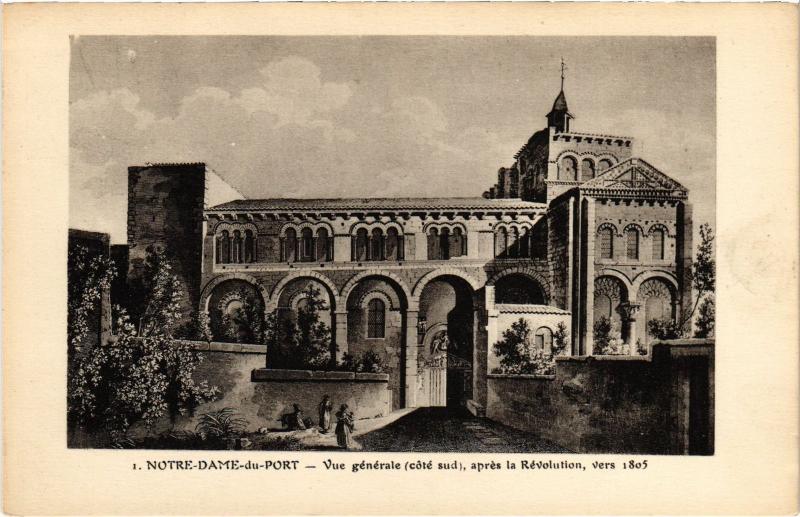 Carte postale ancienne Notre Dame du Port