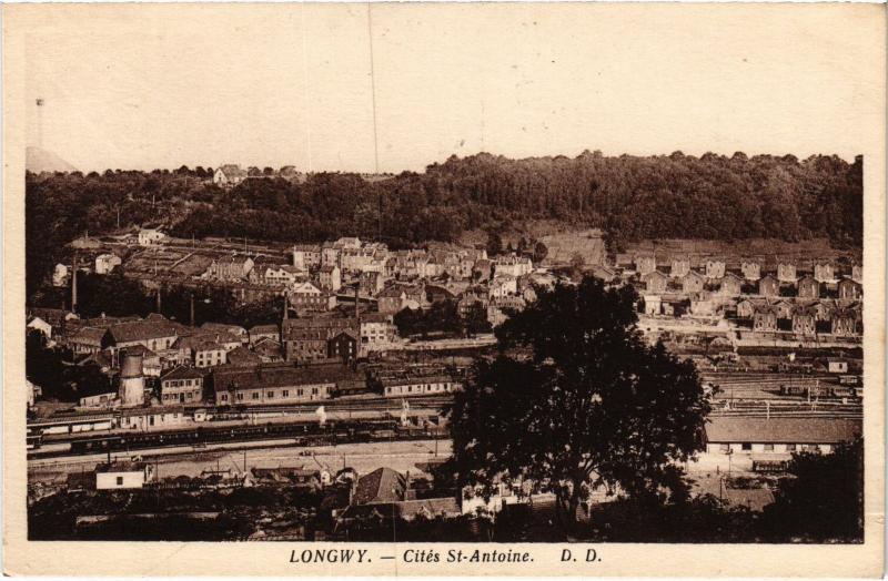 Carte postale ancienne Longwy Cites Saint-Antoine à Longwy