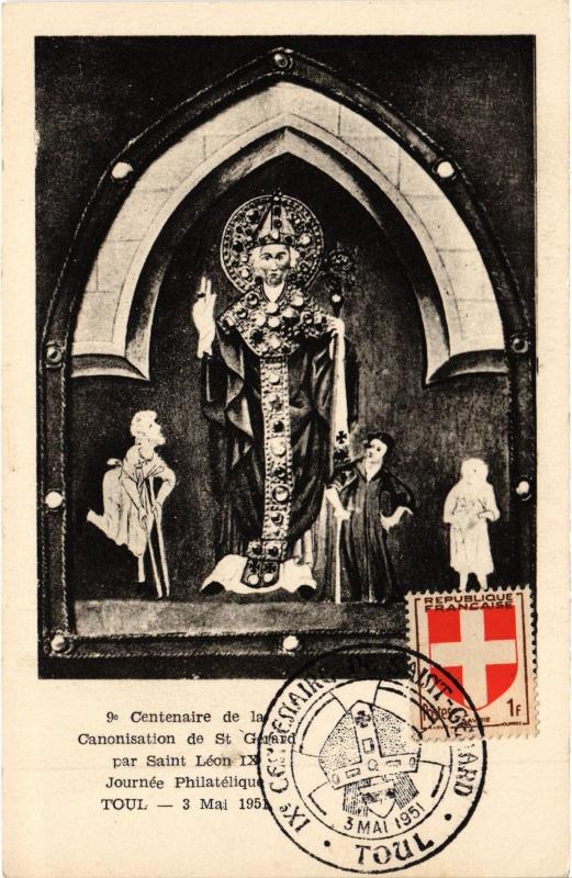 Carte postale ancienne Toul Centenaire de la Canonisation de Saint-Gerard