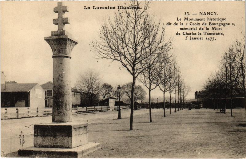 Carte postale ancienne Nancy Monument de la Croix à Nancy