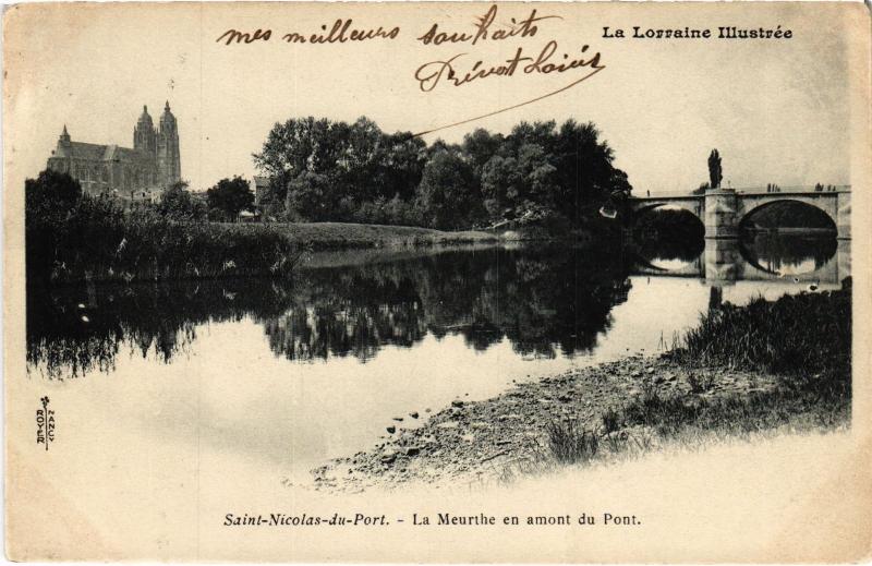 Carte postale ancienne St Nicolas du Port la Meurthe