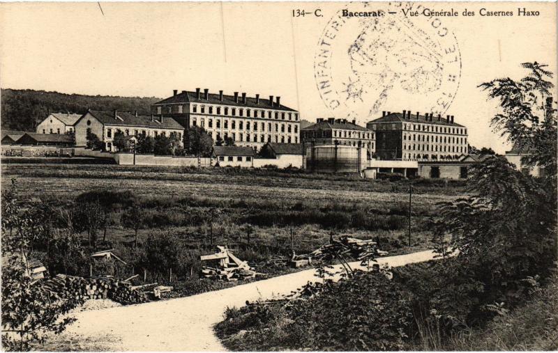 Carte postale ancienne Baccarat vue generale à Baccarat