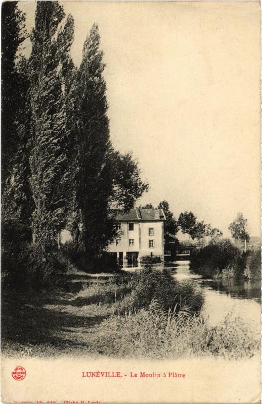 Carte postale ancienne Luneville Maison a Platre