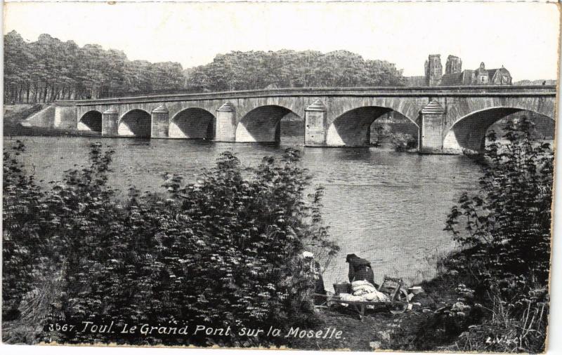 Carte postale ancienne Toul Grand Pont