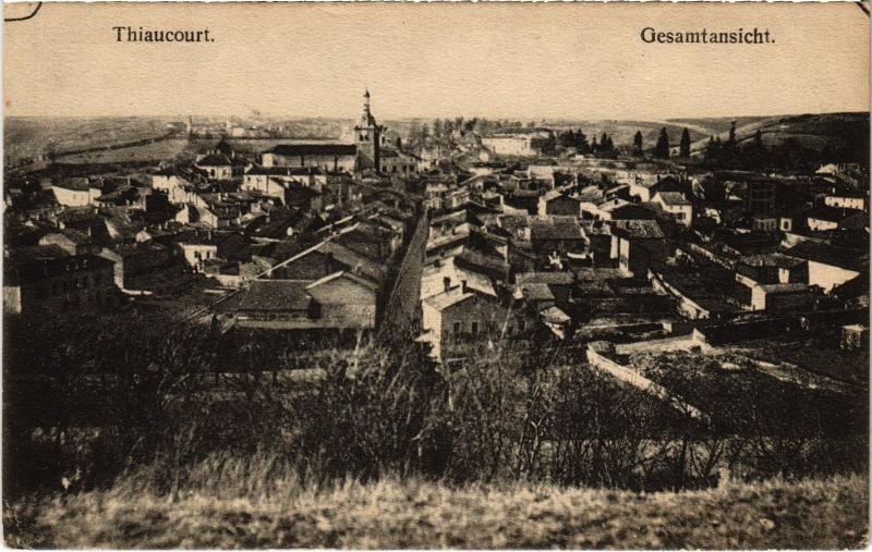 Carte postale ancienne Thiaucourt gesamtansicht