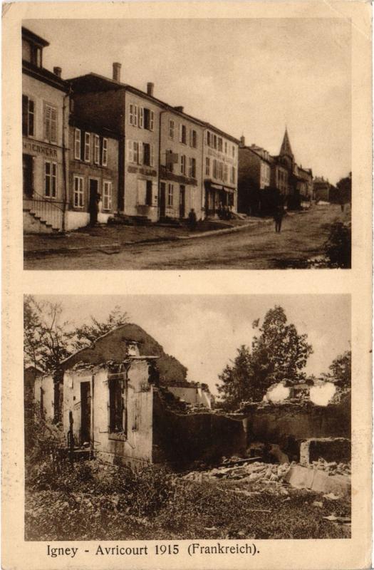 Carte postale ancienne Avricourt