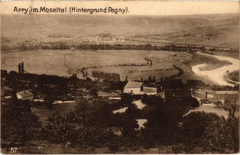 Carte postale ancienne Arry im Moseltal