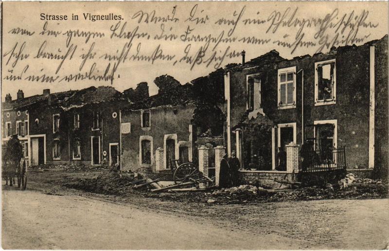 Carte postale ancienne Vigneulles Strasse