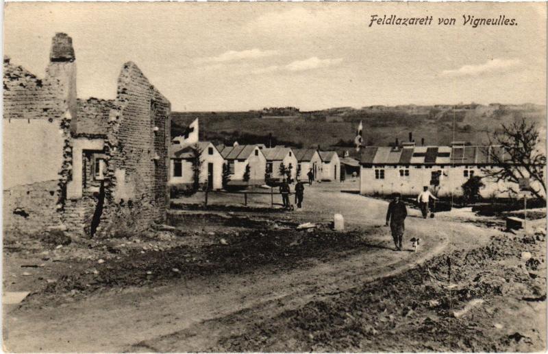 Carte postale ancienne Vigneulles Feldlazarett