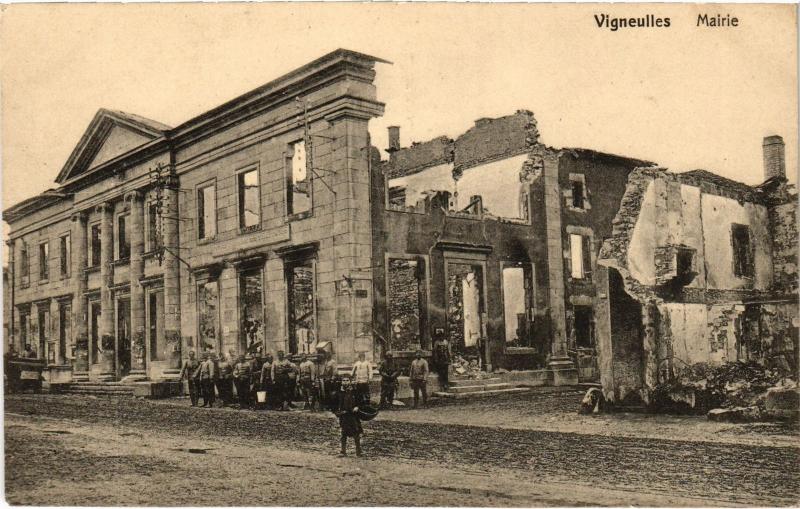 Carte postale ancienne Vigneulles Mairie