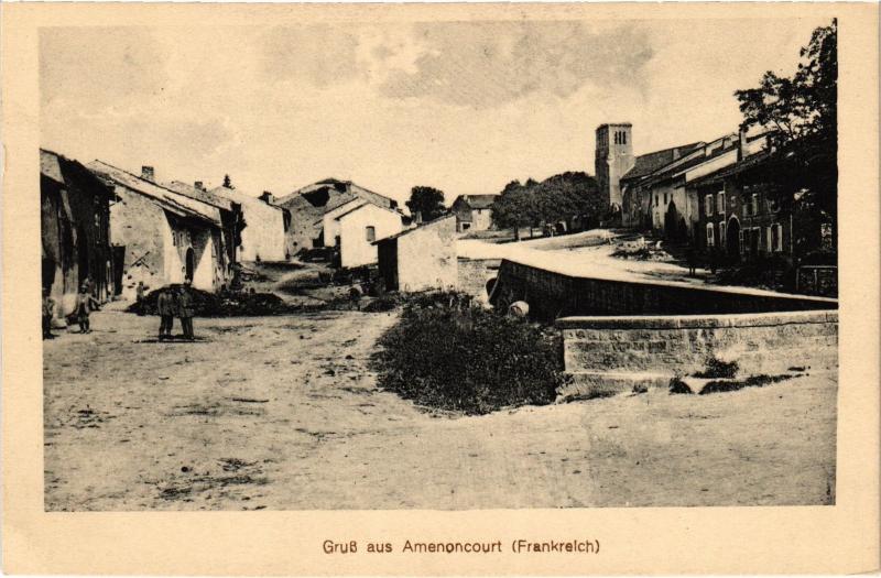 Carte postale ancienne Amencourt