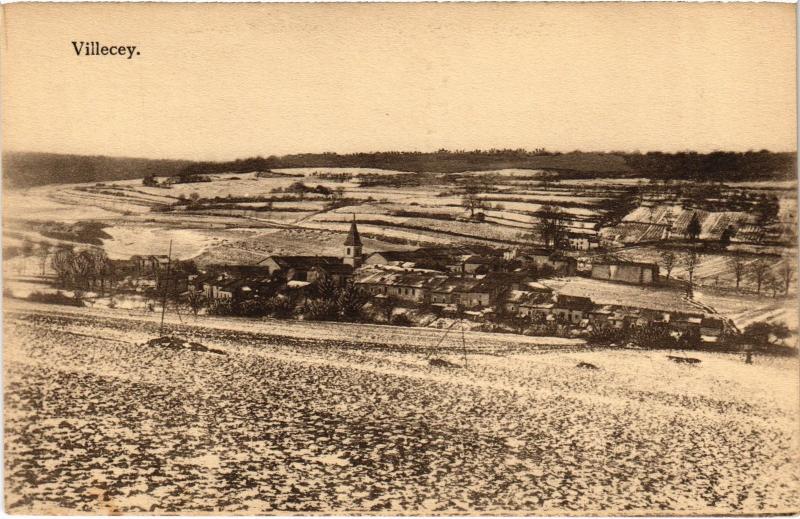 Carte postale ancienne Villecey