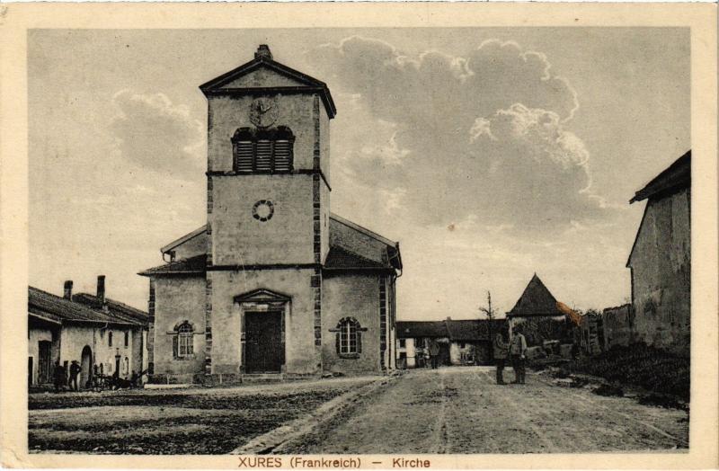 Carte postale ancienne Xures Kirche
