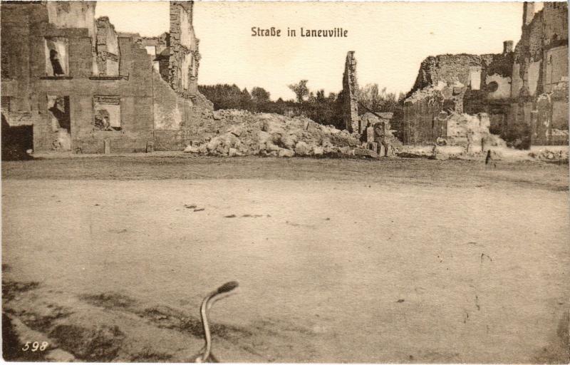 Carte postale ancienne Laneuville Strasse à Euville