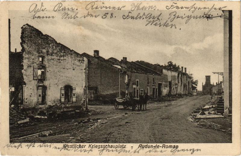 Carte postale ancienne Audun