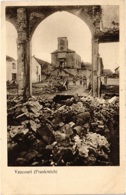 Carte postale ancienne Vaucourt