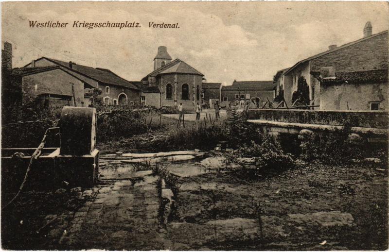 Carte postale ancienne Westlicher Kriegsschauplatz