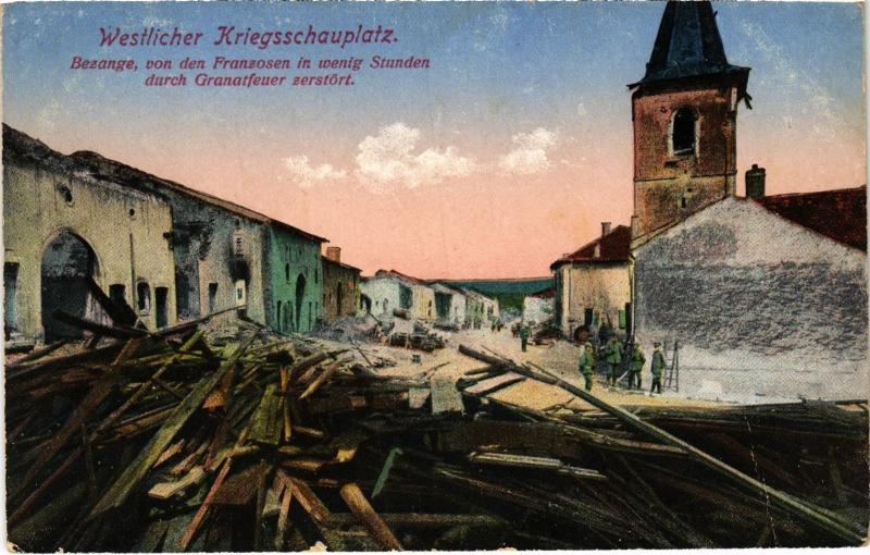 Carte postale ancienne Westlicher Kriegsschauplatz