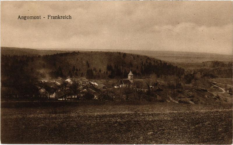 Carte postale ancienne Angomont