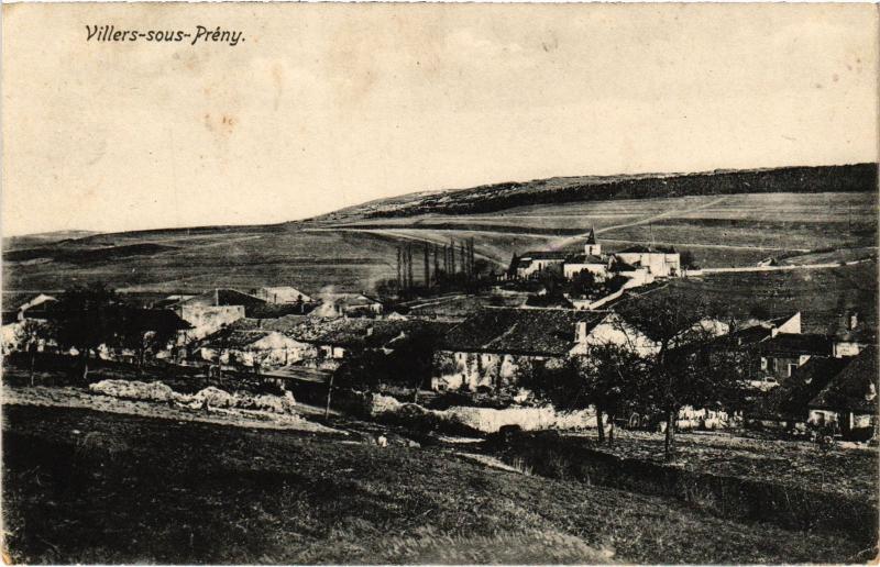 Carte postale ancienne Villers sous Preny
