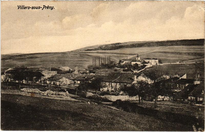 Carte postale ancienne Villers sous Preny