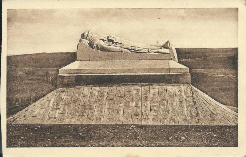 Carte postale ancienne Le Soldat du Droit à Douaumont-Vaux