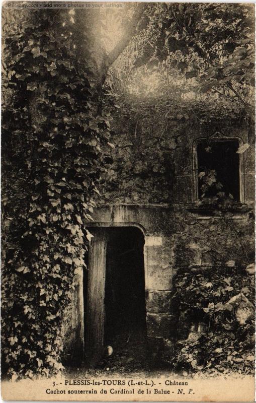 Carte postale ancienne Plessis les Tours le chateau à Tours