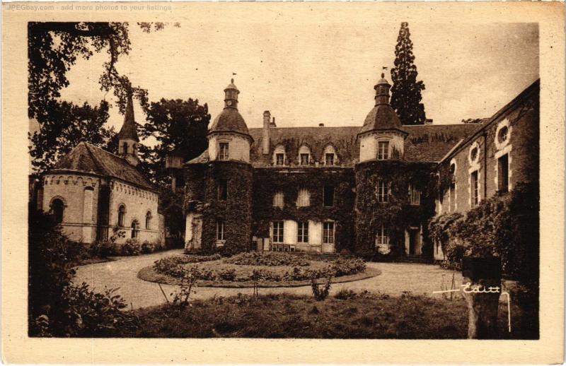 Carte postale ancienne Assay Chateau de Basche à Assay