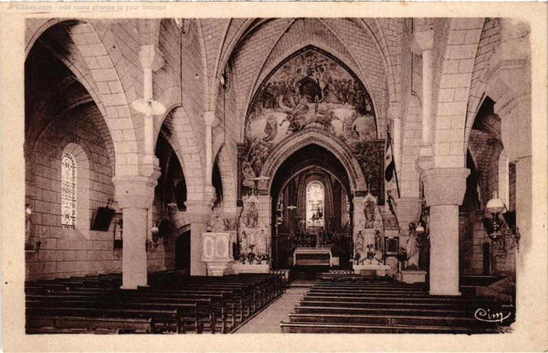 Carte postale ancienne Monts eglise à Monts