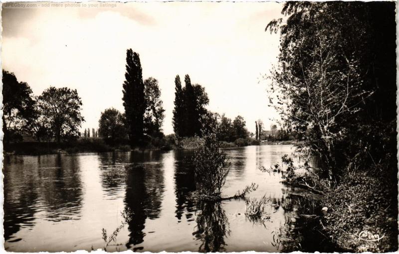 Carte postale ancienne Barrou vue sur la Creuse à Barrou
