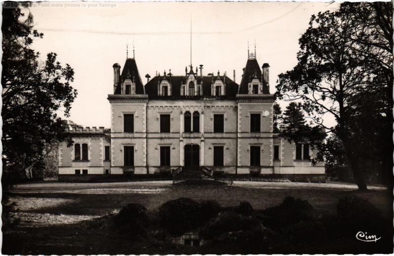 Carte postale ancienne Bossay sur Claise Chateau de Vinceuil à Bossay-sur-Claise