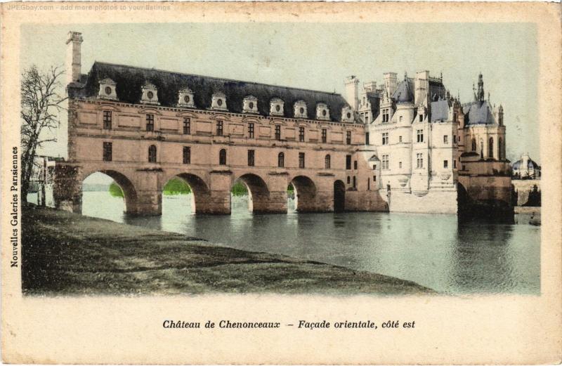 Carte postale ancienne Chenonceaux le chateau à Chenonceaux