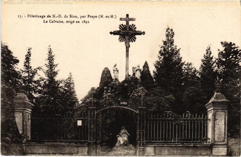 Carte postale ancienne Sion Pelerinage de N.-D.
