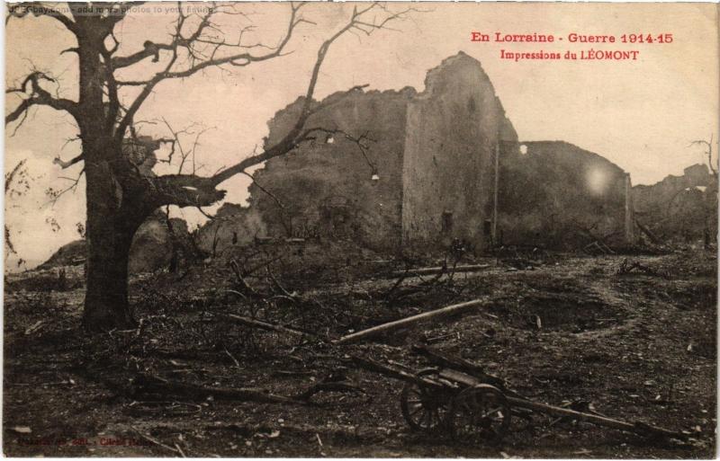 Carte postale ancienne Impressions du Leomont