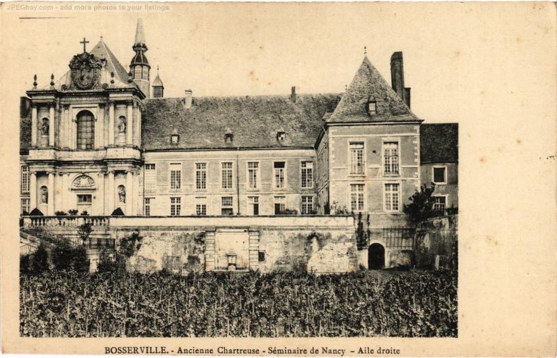 Carte postale ancienne Bosserville Ancienne Chartreuse
